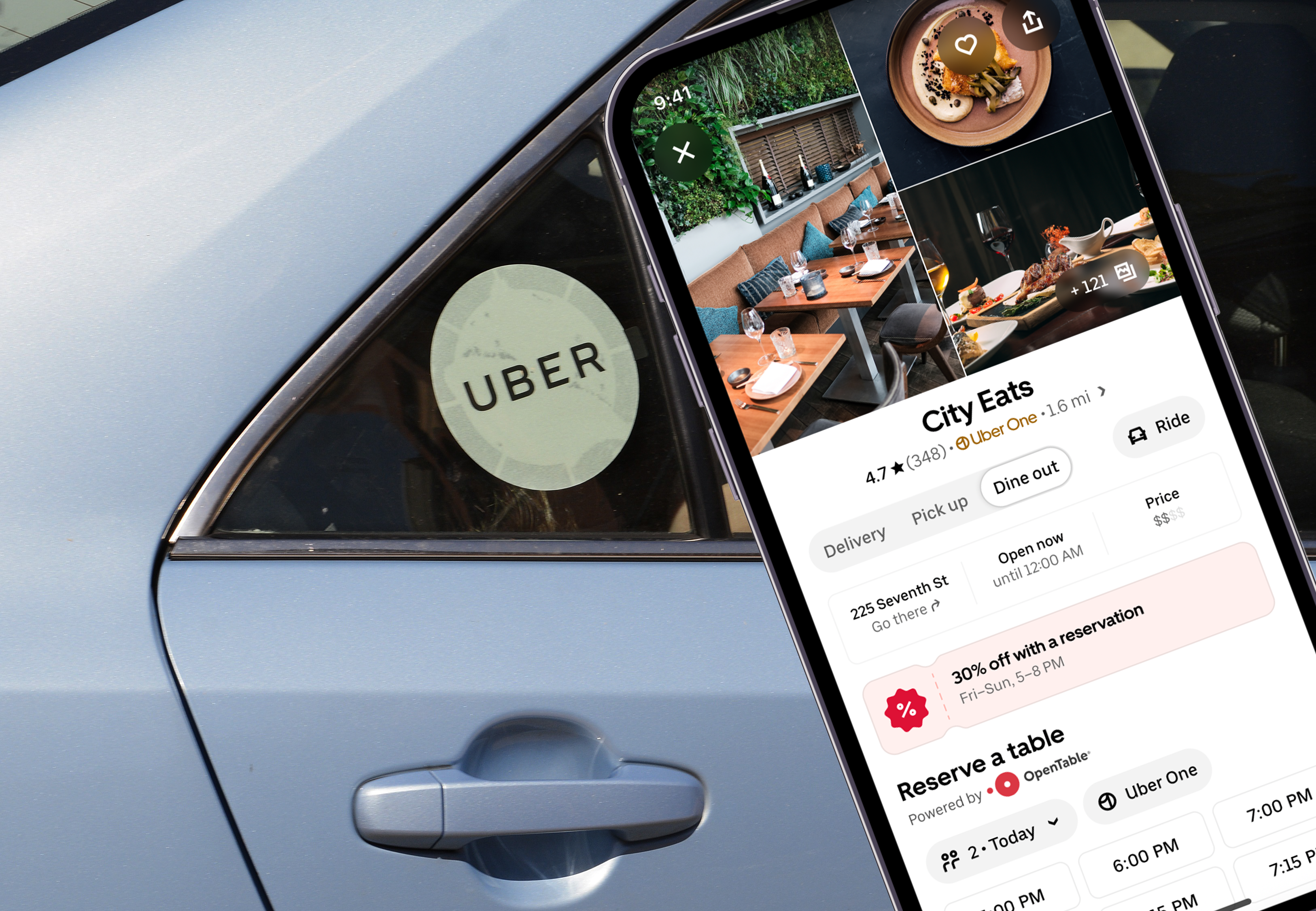 Uber Dine Out in Sydney